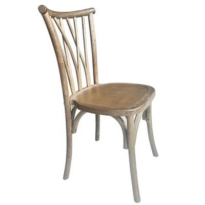 Vervaardiging Levering Stapelbare houten stoelen voor evenementen Modern design Hotel Restaurant Banket en huis