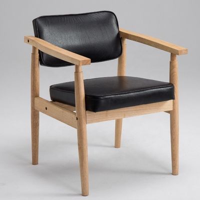Vintage stijl antieke massief houten armleuning Cafe Restaurant Leisure Lounge Vintage stoel met OEM service geaccepteerd