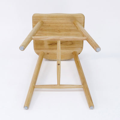 W43*D42.5*H74CM Antieke barstoel van massief hout Hoogste stoel Houten stoel