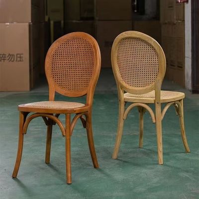 Hotel Banket Evenement Eetkamer Meubelen Luxe Moderne Stapelbare Rattan Houten Bruidsstoelen Voor Elegante Zittingen