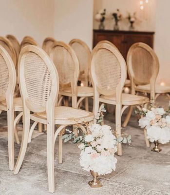 Hotel Banket Evenement Eetkamer Meubelen Luxe Moderne Stapelbare Rattan Houten Bruidsstoelen Voor Elegante Zittingen