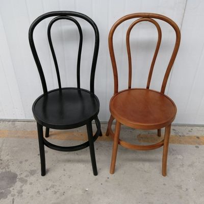 Verstelbare hoogte gebogen hout beuk been eetstoel voor huishoudelijke meubelverbetering