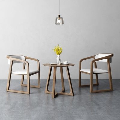 End Luxe All Solid Wood ronde stoel voor modern huishouden vrijetijdsbesteding woonkamer restaurant eten in huis Meubelen algemeen
