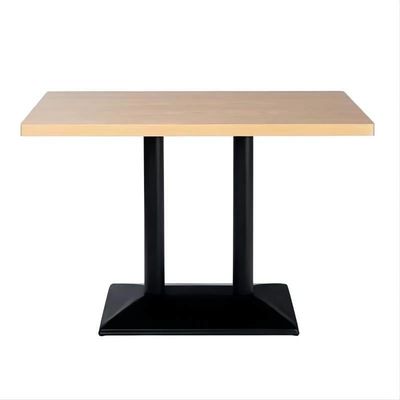 Houten eettafel in modern ontwerp voor op maat gemaakte kleurrestaurantmeubilair