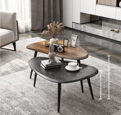 Moderne Nordic houten salontafel voor kleine woonkamermeubelen Functioneel en duurzaam