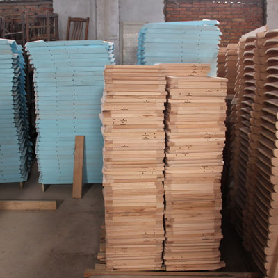 Materiaal van massief hout dekking Nordic Design Opvouwbare eetstoel voor restaurant Hotel Algemeen huismeubilair