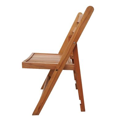 Materiaal van massief hout dekking Nordic Design Opvouwbare eetstoel voor restaurant Hotel Algemeen huismeubilair