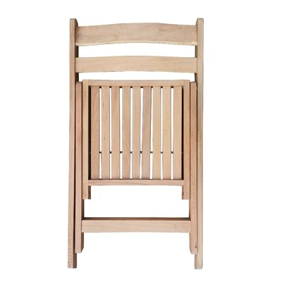 Materiaal van massief hout dekking Nordic Design Opvouwbare eetstoel voor restaurant Hotel Algemeen huismeubilair