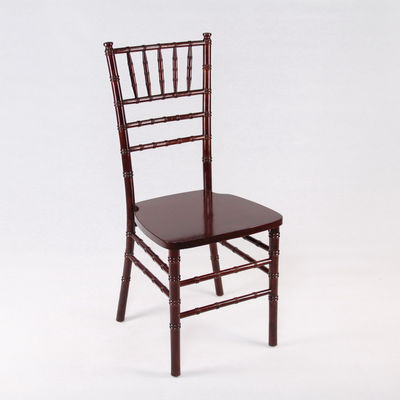 Werkplaats Wit wassen Chiavari stoelen Hout Huwelijk Hotel Banket Stapelstoel Massivhouten Eetstoel