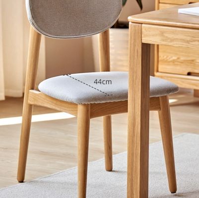 Op maat gemaakte moderne meubels Eetstoel van massief hout voor eetkamer en woonkamer