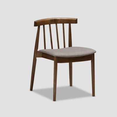 Algemeen Huishoudelijk meubilair Contemporary Design Style Houten eetstoel met stoel armsteun van stof