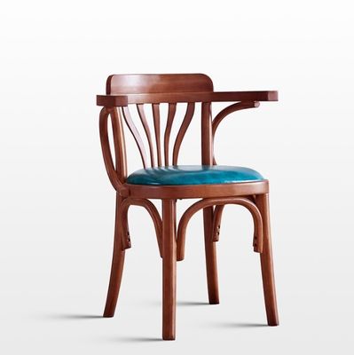 Contemporary Design Stijl Massivhouten restaurantstoel gepoleerd voor distributie van huishoudelijke meubels