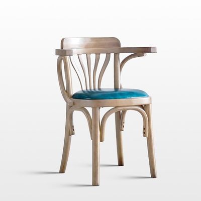 Contemporary Design Stijl Massivhouten restaurantstoel gepoleerd voor distributie van huishoudelijke meubels