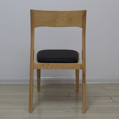 Postverpakking Y Houten Nordic Light Luxe Hotel Cafe Stapelbare leer gepoleerde eetstoel