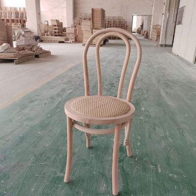 Massivhouten stoelen voor bruiloften, stevige stoelen voor evenementen, houten stapelbare eetstoelen