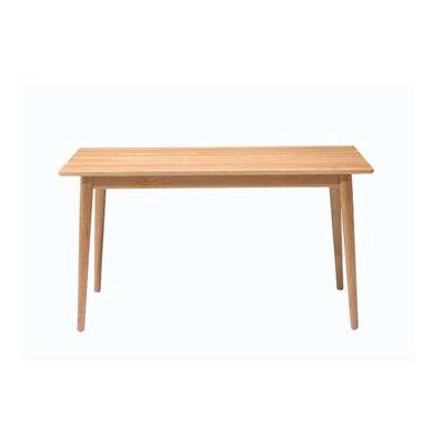 Moderne eetkamermeubilair Houten eettafel in midcentury design met massief hout