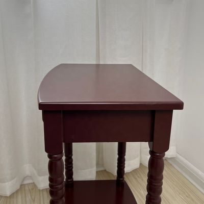 Nice Style Vintage Massivhouten Kasteel Zijde Tafel Nachtstand Met Schubben Voor Slaapkamer Woonkamer Eetkamer Meubelen OEM/ODM