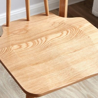 Windsor Houten stoelen Eiken houten stoel voor eetkamer en woonkamer Gewichtslimiet 150 kg Klassiek Noords restaurant