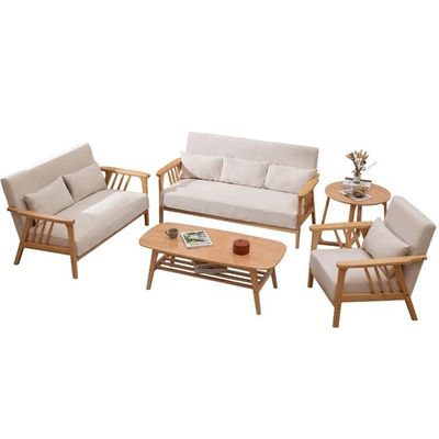 Moderne stoel van massief hout De perfecte combinatie van stijl en comfort voor uw woonkamer