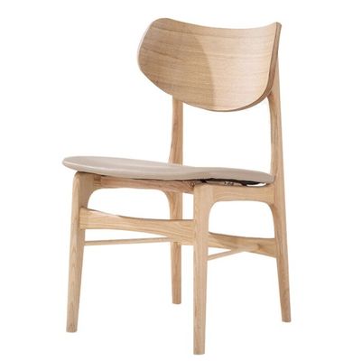 Klassieke Noorse restaurantstoel W48cm*D50cm*82cm met houten stoelen van Burwood/Brown