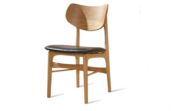 Klassieke Noorse restaurantstoel W48cm*D50cm*82cm met houten stoelen van Burwood/Brown