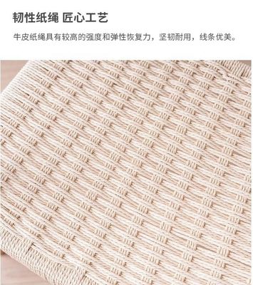 Moderne design stijl Nordic licht luxe stapelbare massief houten eetstoel voor villa