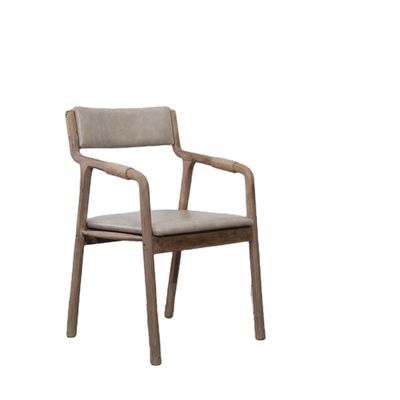 Eetkamermeubilair Massivhouten Vintage stijl touw Ingericht Eetstoel