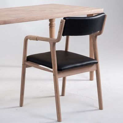 Eetkamermeubilair Massivhouten Vintage stijl touw Ingericht Eetstoel