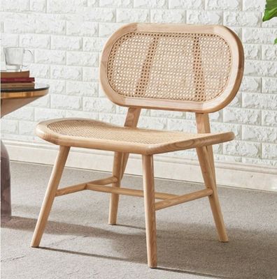 Rattan cover materiaal modern design stijl massief hout stoel voor concurrerende luxe eetkamermeubelen