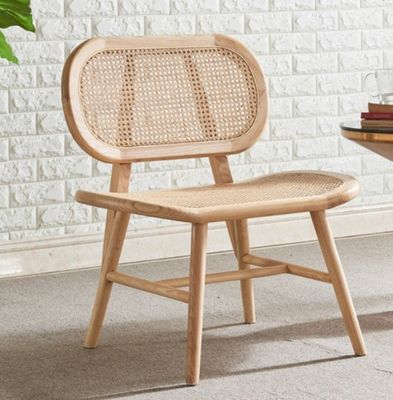 Rattan cover materiaal modern design stijl massief hout stoel voor concurrerende luxe eetkamermeubelen