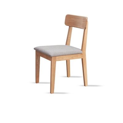 Home Meubelen Armloze Stof Polstered Eetstoel Set Eetkamer Tafel