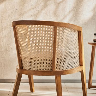 Hotel Restaurant Banket Rattan stoel met creatief ontwerp Modern huis woonkamer meubels Leisure stoelen