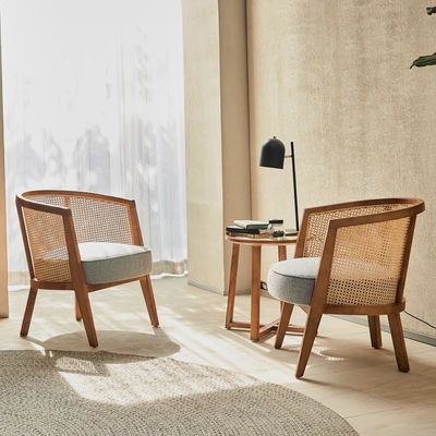 Hotel Restaurant Banket Rattan stoel met creatief ontwerp Modern huis woonkamer meubels Leisure stoelen
