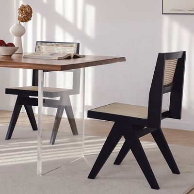 OEM-service geaccepteerd massief hout Noorse moderne eetstoel voor tuinlounge koffie en restaurantmeubilair