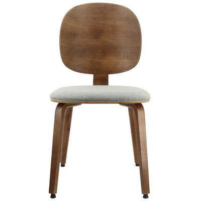 Eetstoel Nordic Meubels Gepolsterde houten stoelen Afneembare koffie stoel Montage Specifiek W44cm*D46cm*89cm