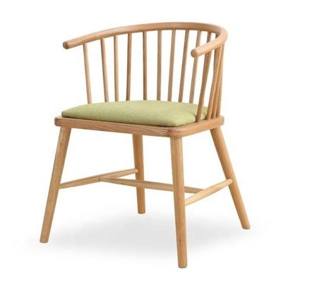 Modern ontwerp stapel Winsor Eetstoel Massivhouten meubels voor Nordic Custom Restaurant