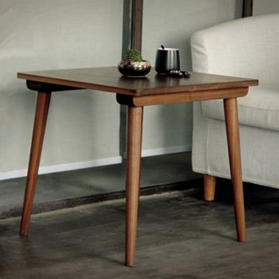 Gepersonaliseerd Kleur Solid Hout Eetkamer Vierkante Koffietafel Moderne Lichte Luxe Kleine Vierkante Tafel