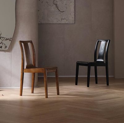 Uniek ontwerp Moderne stoelen van massief hout met eiken afwerking voor restaurants