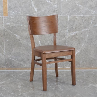 Hotel/café/restaurant Houten eetstoel met hout van commercieel gehalte