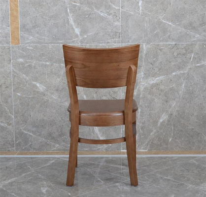 Hotel/café/restaurant Houten eetstoel met hout van commercieel gehalte