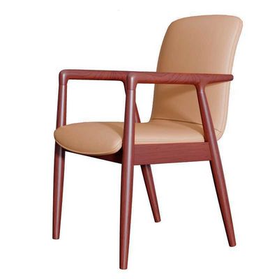 Houten benen Klassiek meubilair kantoorstoelen voor vergaderruimte in kantoorgebouw