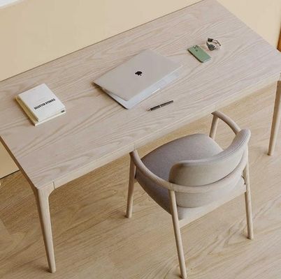 Home Meubelen Luxe High End Nordic Solid Ash Hout Bent Rugleuning High Density Sponge Gepuppelde Arm Chair