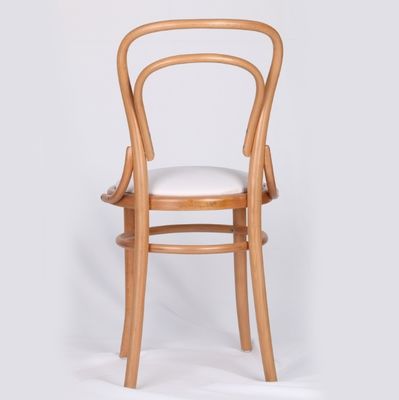 Postverpakking Y Hoog rug houten eetstoel met antiek ontwerp en beuk houten bekleding