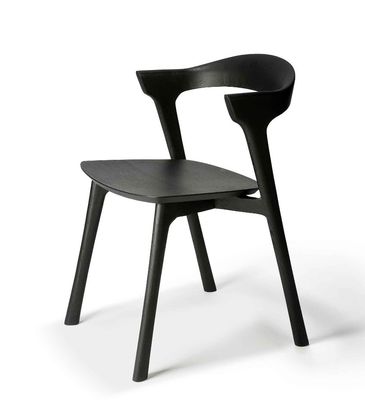 Moderne Design Eiken Hout Eetstoel voor Restaurant Sitter Ervaring