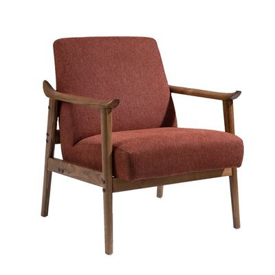 Ervaring ontspanning Moderne stoelen van massief hout voor een Afrikaans restaurant