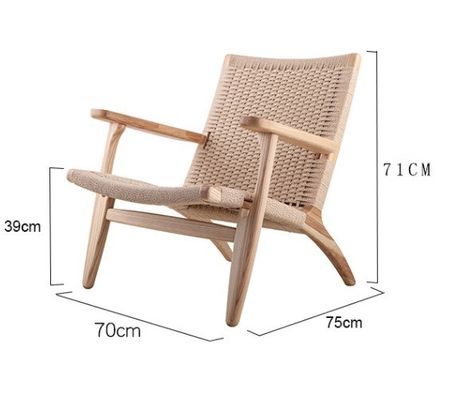 Home Office Rattan stoel voor buitenmeubelen Tuin Patio Strand Café Restaurant Gewichtslimiet 200kg en stijlvol