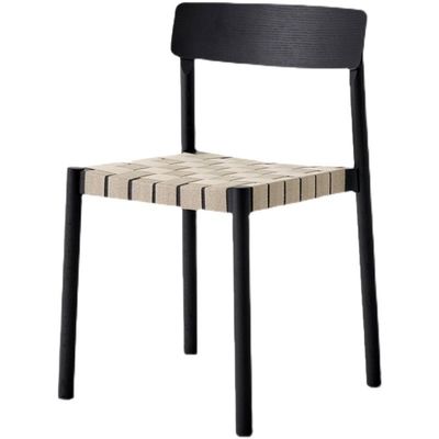 Moderne stapelbare eetstoel voor ontspanning en eetkamermeubilair