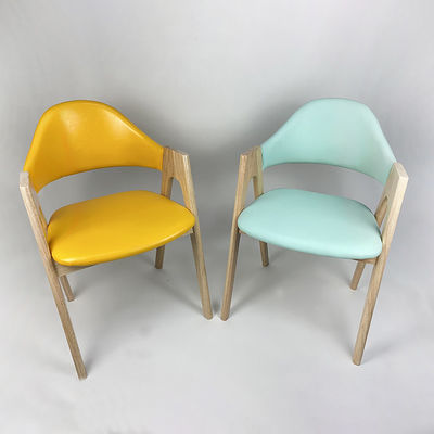 Commerciële luxe moderne houten eetstoel met fabricage van solide woonkamermeubilair