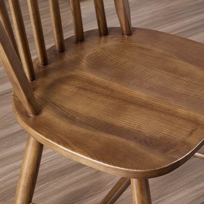 Design Shell Chair Solid Wood Leisure Chair Luxe Modern Style Optioneel Kleuren Competitieve Commerciële Restaurant Chair