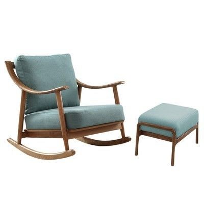 Postverpakking Houten meubels schommelbank stoel voor thuis en kantoor in Noord-Europa Stijlontwerp